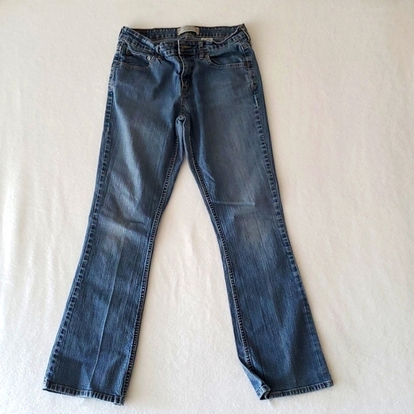 Levi's Denim - Levis Classic Bootcut Distressed Grunge Misses Jeans Size 6